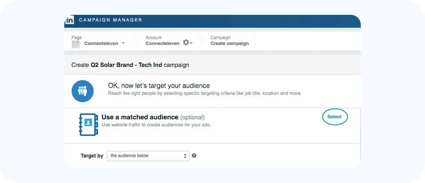 Matched Audience Targeting 