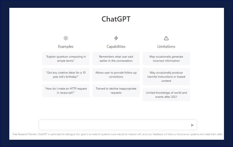 Introduction to ChatGPT 