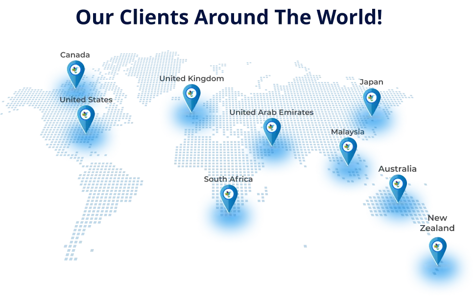 PixelCrayons clients - Global outsourcing